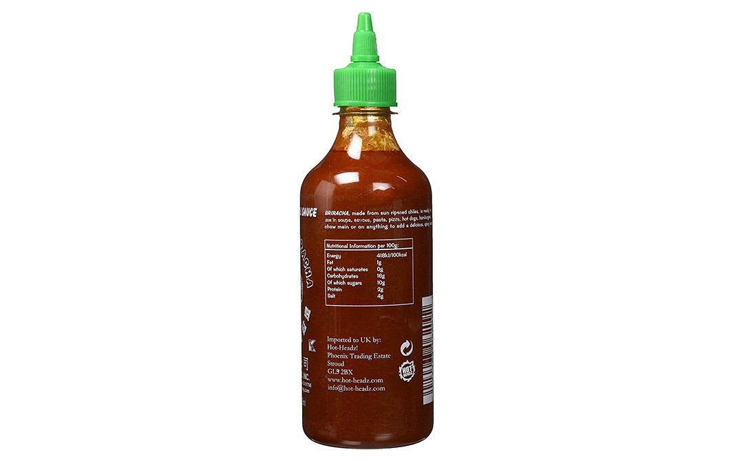 Huy Fong Foods Inc. Sriracha Hot Chili Sauce    Bottle  482 grams